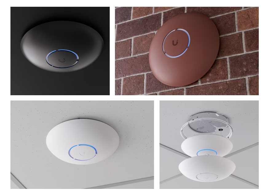 Ubiquiti | Ubiquiti U7 Paintable Cover, Single Pack, For the U7 Pro  U7 Pro Max that Can Be Painted For A Custom Appearance, | UACC-U7-Cover - Image 1