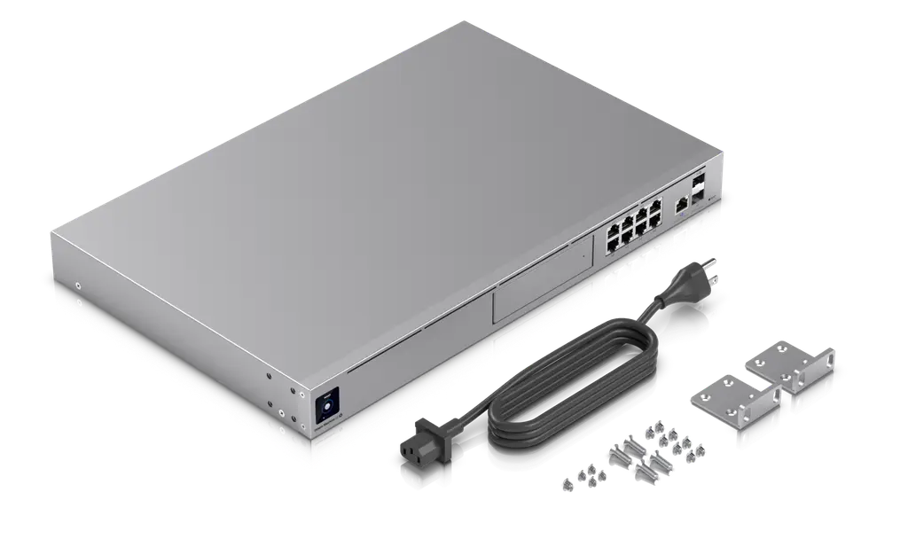 Ubiquiti | Ubiquiti Dream Machine Special Edition, Enterprise-grade, UniFi OS Console, All-In-One Unifi Solution, 8x GbE PoE RJ45 Ports, 3.5