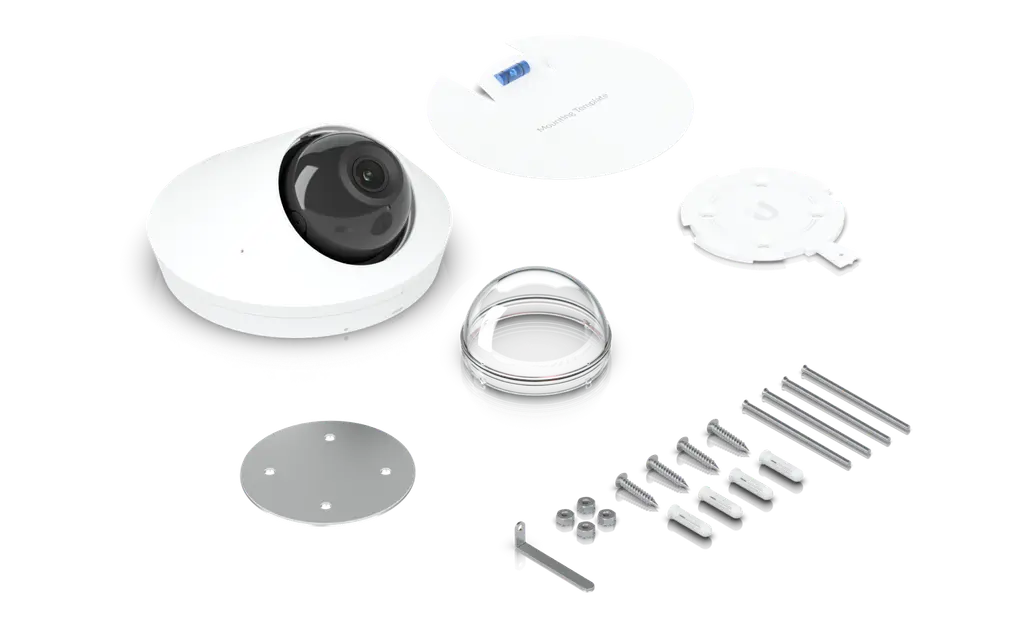 Ubiquiti | Ubiquit UniFi Protect Cam Dome Camera G5 3-Pack, 2K HD PoE Ceiling Camera, Polycarbonate Housing, Partial Outdoor, Vandal resistant | UVC-G5-Dome-3 - Image 2
