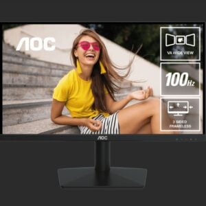 AOC-22B15HN-AOC 21.45"100Hz 1920 × 1080 (FHD) VGA × 1 HDMI 1.4 × 1 AdaptiveSync 3-Sided Frameless Low Blue Mode