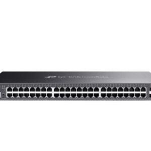 TP-LINK-SG5452X-TP-Link SG5452X Omada 48-Port Gigabit Stackable Lite L3 Managed Switch with 4× 10G Slots