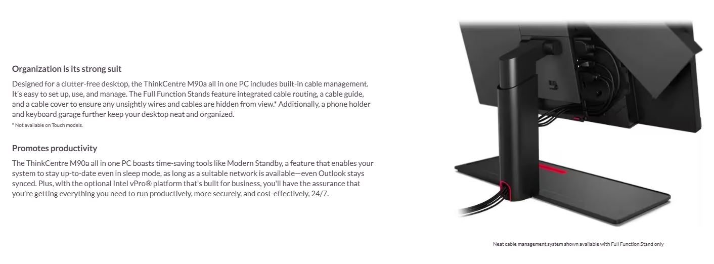 Lenovo | LENOVO ThinkCentre M90A G6 23.8