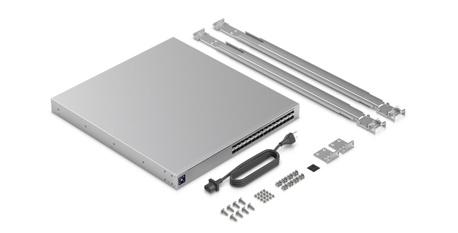 Ubiquiti | Ubiquiti Pro XG Aggregation, Professional-grade 32-port, Layer 3 Etherlighting Switch For High-capacity 25G SFP28 Connections. | USW-Pro-XG-Aggregation - Image 3