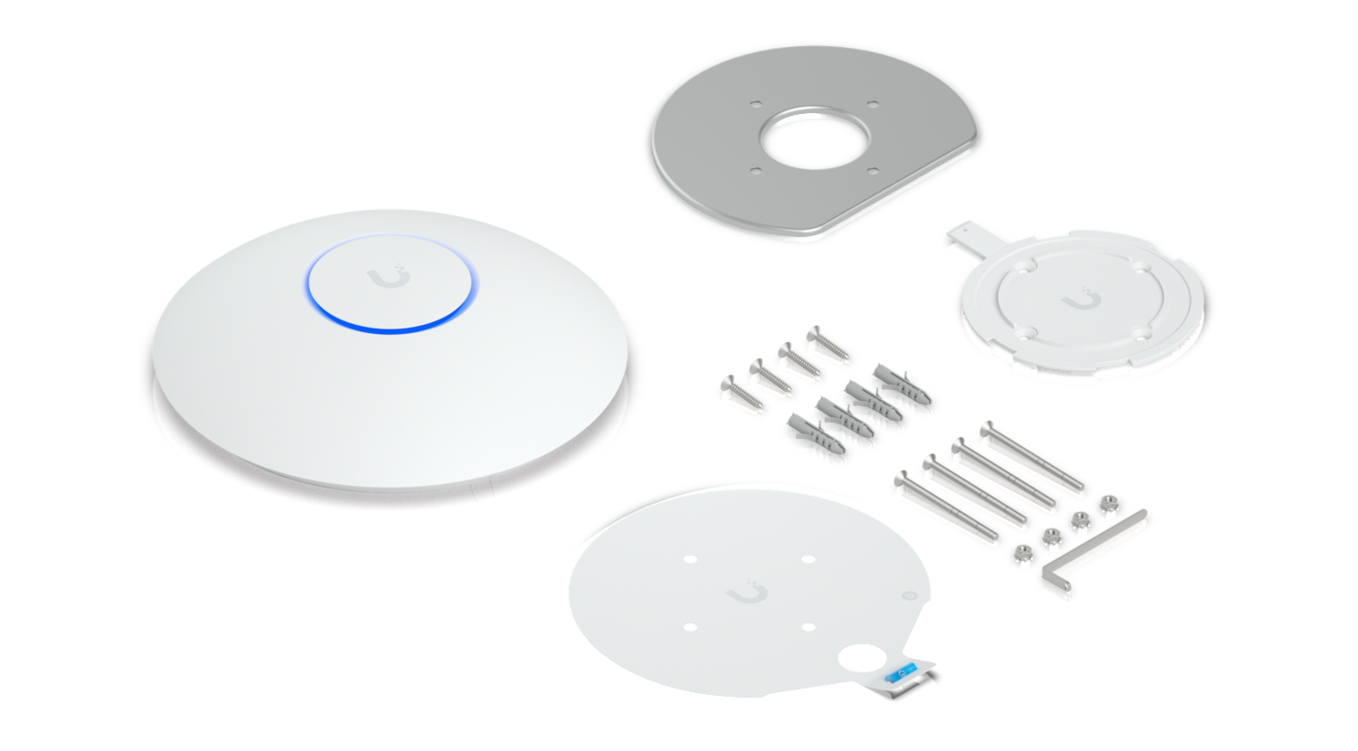 Ubiquiti | Ubiquiti U7 Long-Range, Compact, Ceiling-mount WiFi 7 AP, 5 Spatial Streams, Extended Signal Range, Cover Up to160m², 300+ Devices, Uplink 2.5GbE | U7-LR - Image 4