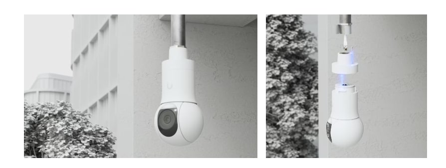 Ubiquiti | Ubiquiti G5 PTZ Pendant Mount, Black, NHU-UACC-G5-PTZ-PM  , Pendant Mount Accessory For G5 PTZ Installations, Weatherproof (Outdoor Exposed) | UACC-G5-PTZ-PM-B - Image 1