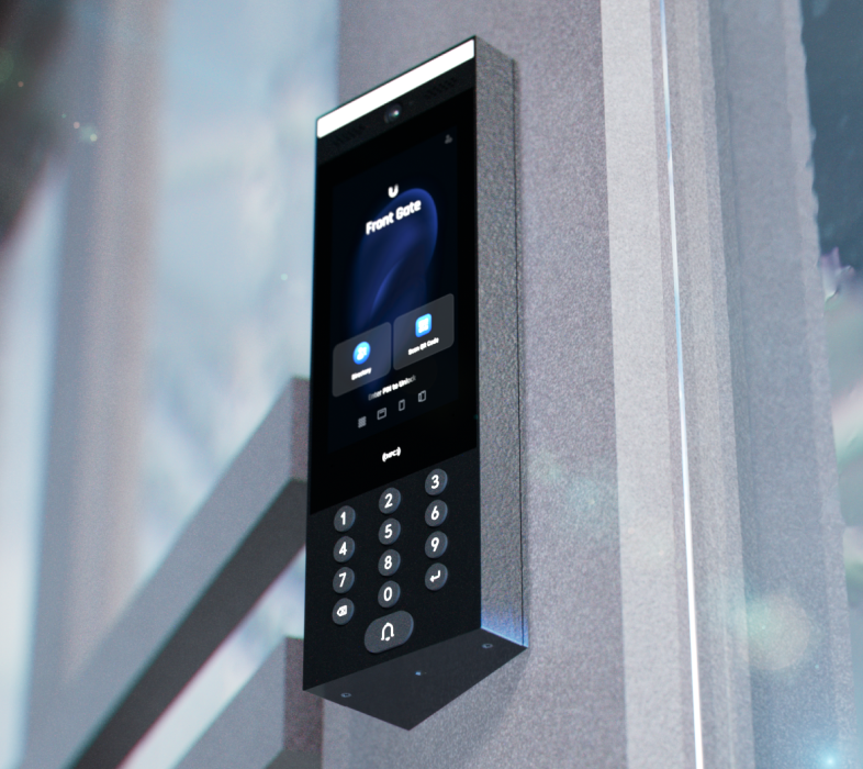 Ubiquiti | Ubiquiti Intercom Wedge Mount, 20° Inward Angle Mounting Accessory For Intercom That Provides Enhanced Camera Viewing Angle,For UA-Intercom | UACC-Intercom-WM - Image 1