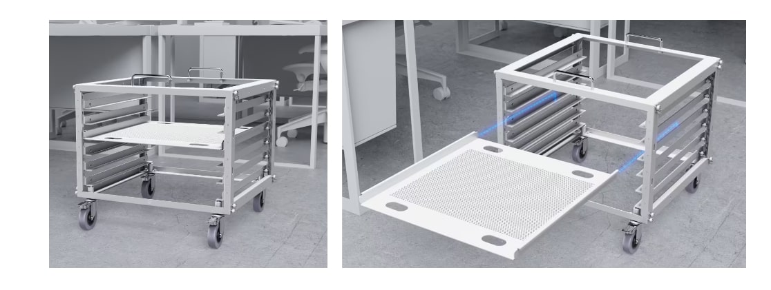 Ubiquiti | Ubiquiti Toolless Mini Rack Shelf, Fixed Shelf Accessory For Installing Non-rack-mountable Devices In The Toolless Mini Rack,  Up to 20 kg | UACC-Rack-Shelf-TL - Image 1