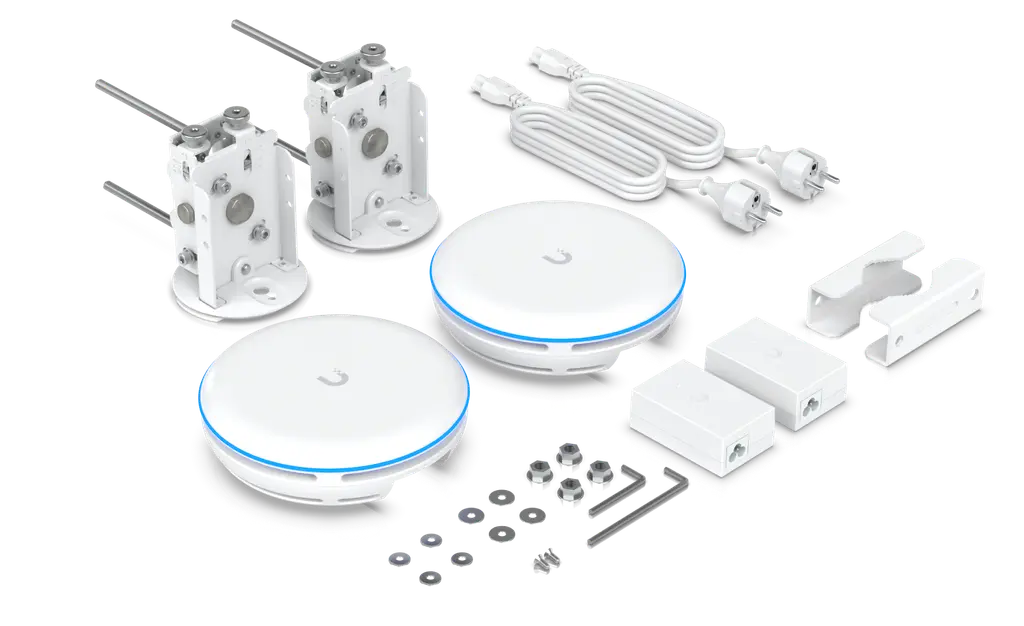 Ubiquiti | Ubiquiti UniFi Building-to-Building Bridge - 60 GHz Wireless Bridge with a 10 Gbps SFP+ Interface, Complete PtP Link, Sold as 2 Pack | UBB-XG - Image 2