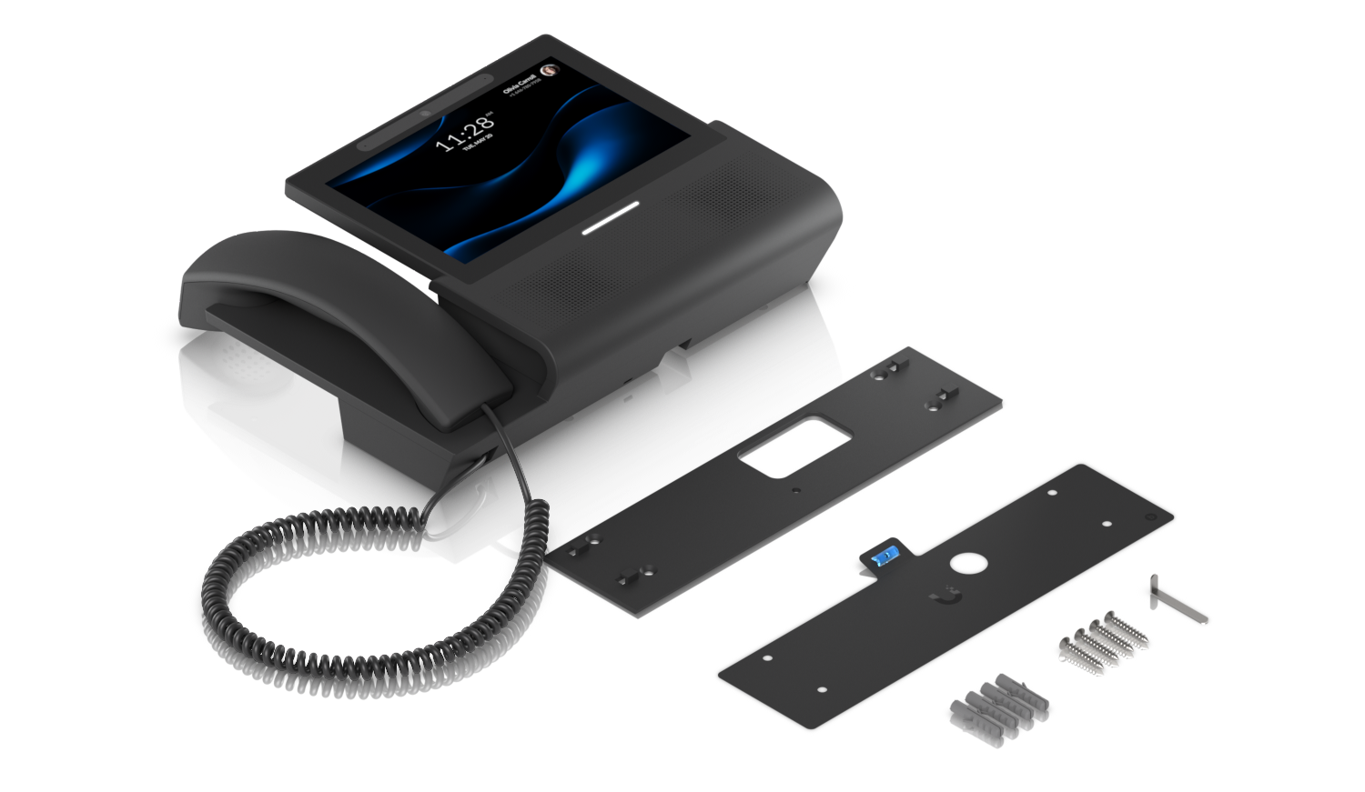 Ubiquiti | Ubiquiti G3 Touch Wall, Next-generation Wall-mount Smartphone For UniFi Talk,Featuring a 7