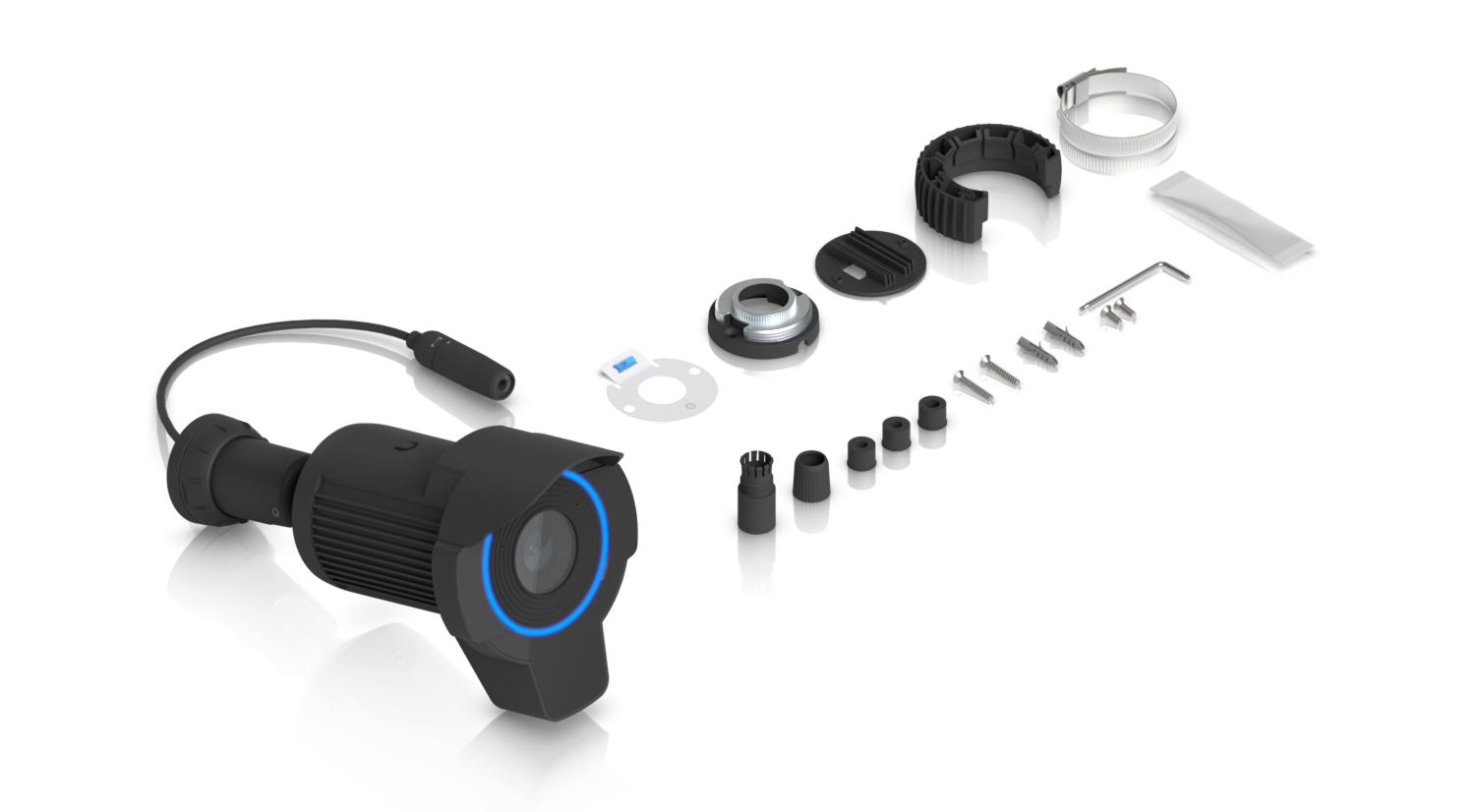 Ubiquiti | Ubiquiti UniFi Protect Specialized 4K Camera,Black,3x Optical ZoomLong-range IR Night Vision Optimized,Recognize License Plates On Vehicle Up 90 km/h | UVC-AI-LPR-B - Image 3