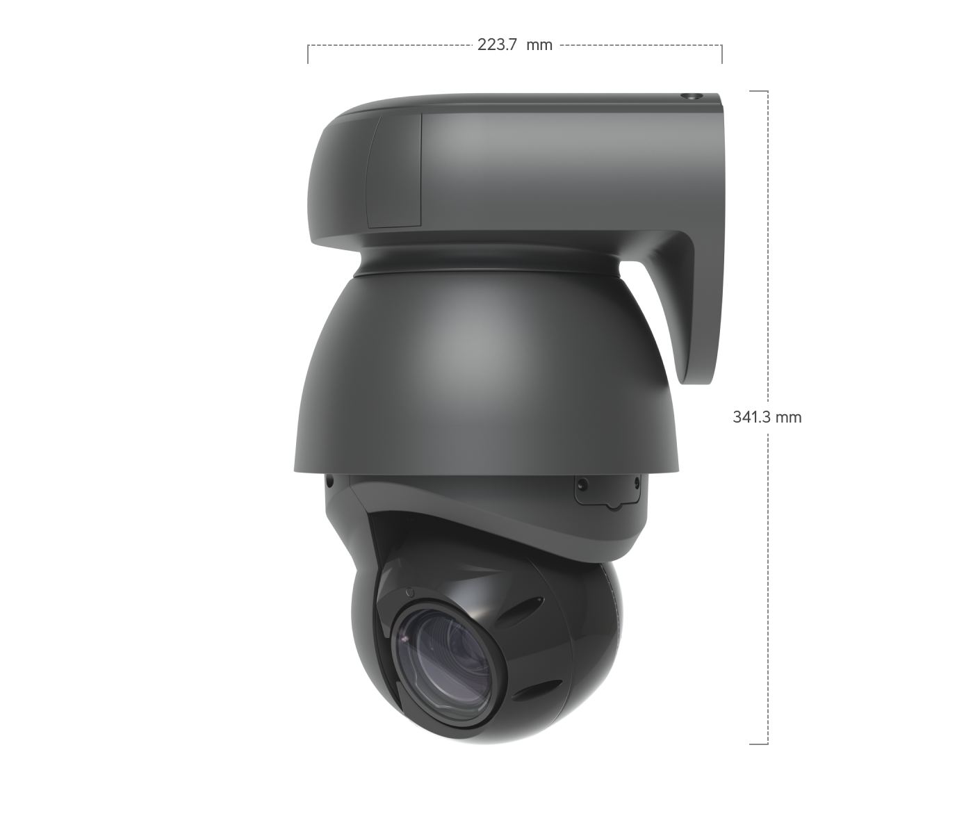 Ubiquiti | Ubiquiti AI PTZ Industrial, White, 4K PoE++ PTZ Camera,IP66,Enhanced AI Capabilities,22x Optical Zoom,Long-range,Adaptive IR LED Night Vision | UVC-AI-PTZ-W - Image 2