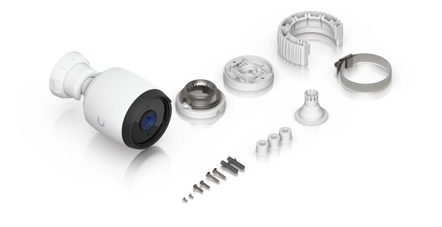 Ubiquiti | Ubiquiti G6 Bullet Black,All-weather 4K PoE Camera,With a 1/1.8