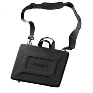 Cygnett-CY5055CSSLS-Cygnett TekSleeve SoftShell Laptop Case - Medium 13"- 14" - Black(CY5055CSSLS)