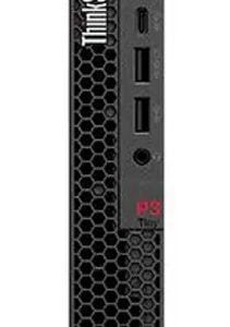 Lenovo-30H0009PAU-LENOVO ThinkStation P3 Tiny Intel i7-14700 16GB DDR5 1TB SSD WIN 11 PRO RTX A400 + UHD 770 GPU 3yr Premier 300W PSU AI Workstation Desktop