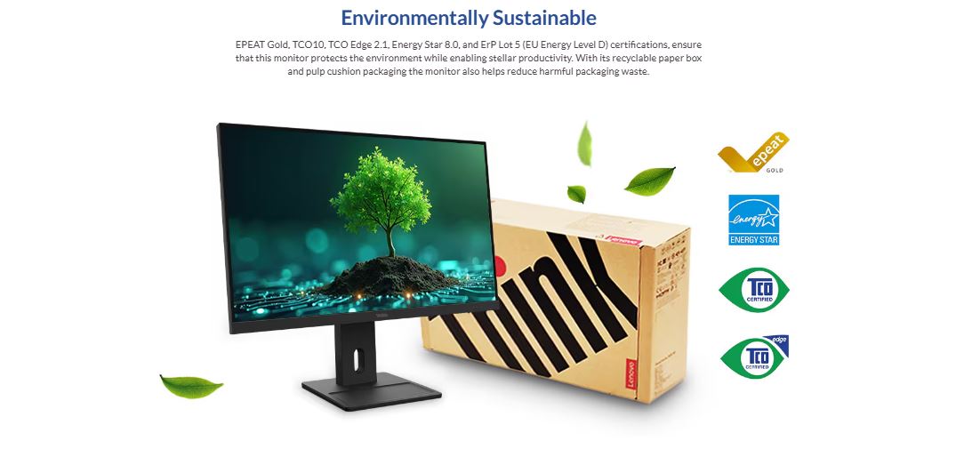 Lenovo | LENOVO ThinkVision E24-40 23.8