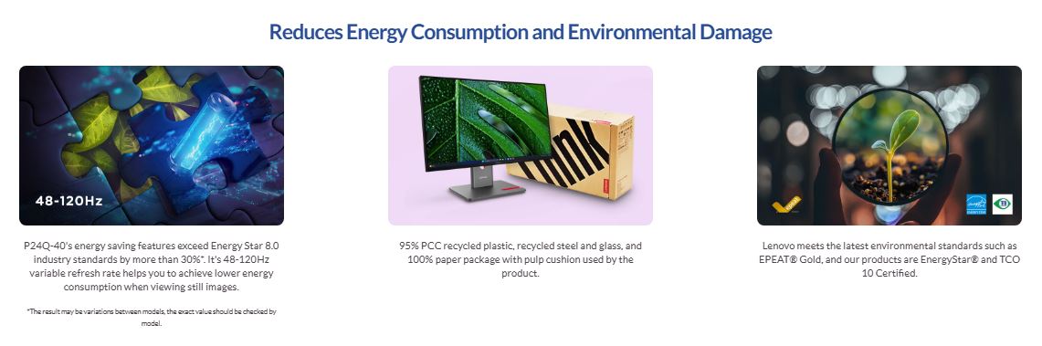 Lenovo | LENOVO ThinkVision P24Q-40 23.8