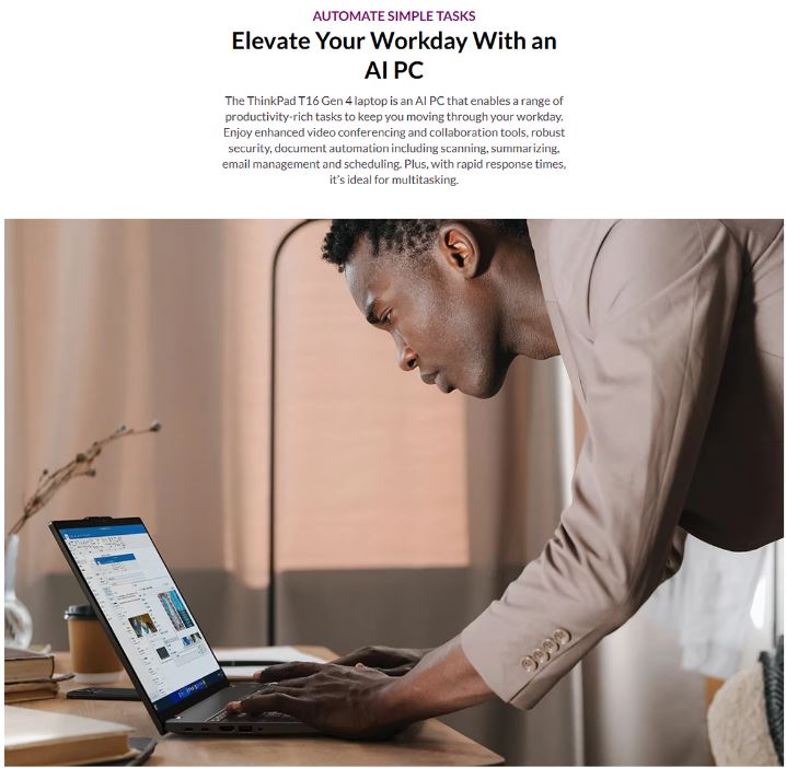 Lenovo | LENOVO ThinkPad T16 G4 16