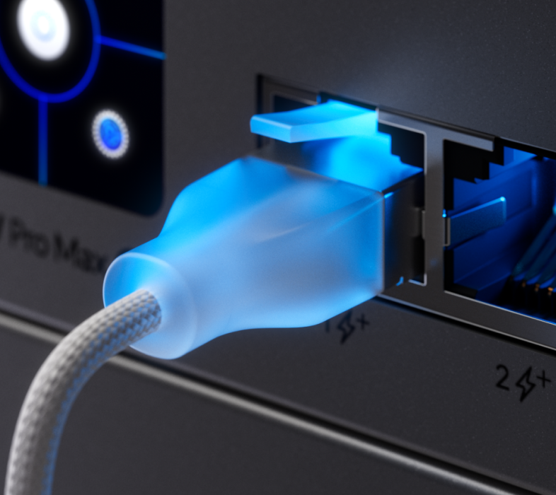 Ubiquiti | Ubiquiti UniFi Premium Patch Cable,1M, White, Ultra-Thin Braided Patch Cable, Designed Optimized 10 GbE Networking | UACC-Cable-Patch-EL-C6A-1M-W - Image 2