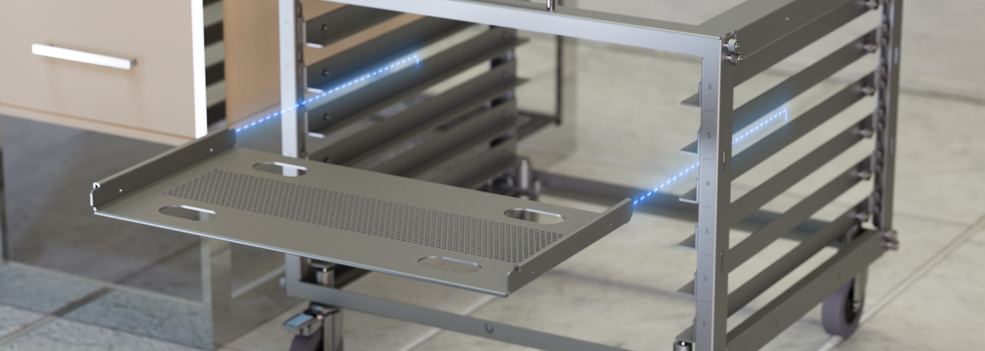 Ubiquiti | Ubiquiti Toolless Mini Rack Shelf, Sliding Shelf AccessoryFor Installing Non-rack-mountable Devices In The Toolless Mini Rack. | UACC-Rack-Shelf-TL-SD - Image 1