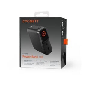 Cygnett-CY5630PBCHE-Cygnett Encore 10k mAh Power Bank - Graphite(CY5630PBCHE)