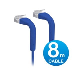 Ubiquiti-U-CABLE-PATCH-8M-RJ45-BL-UniFi Patch Cable 8m Blue