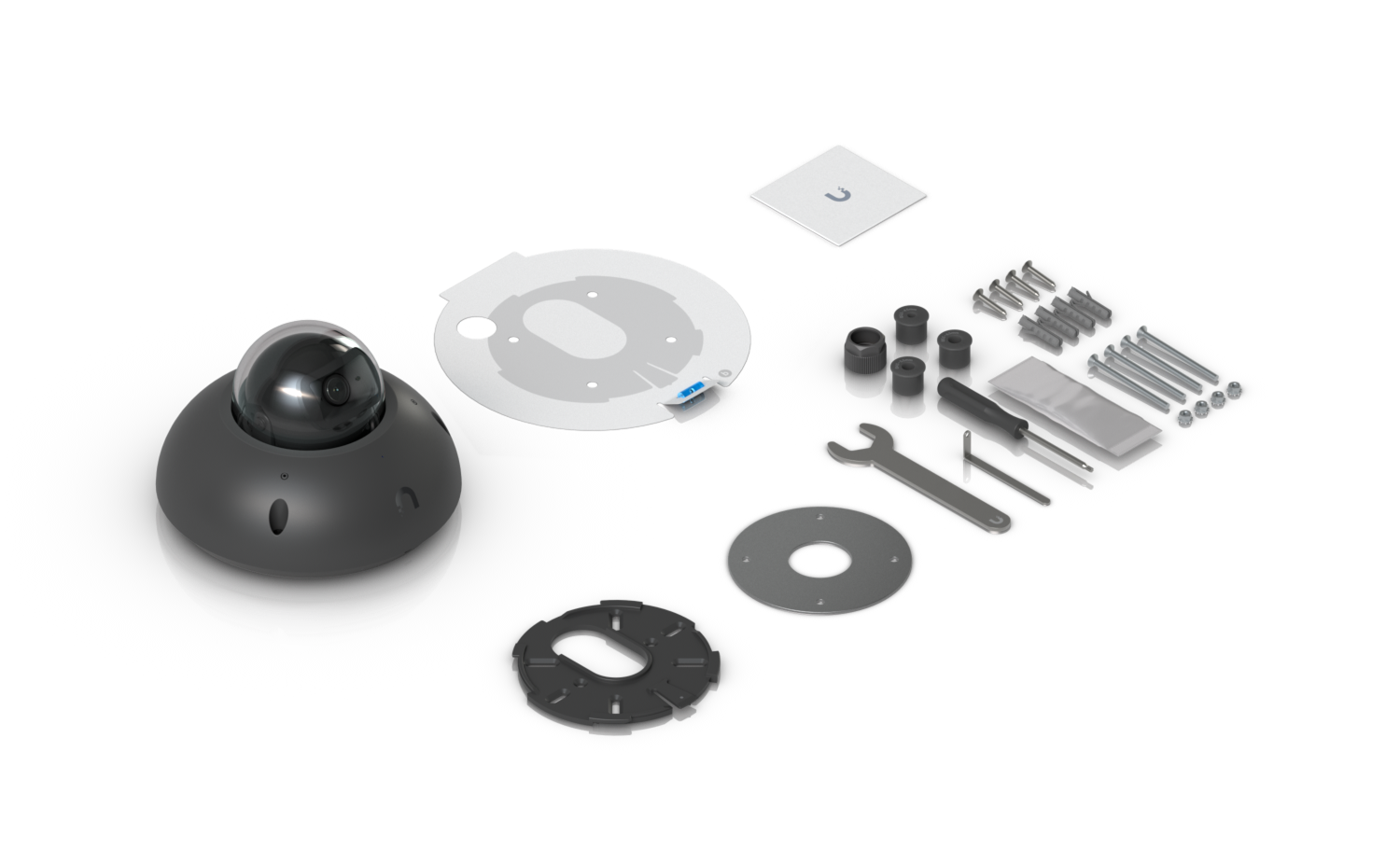 Ubiquiti | Ubiquiti G6 Dome,Black,All weather,Vandal-proof 4K PoE Camera,1/1.8 8MP Image Sensor,Multi-TOPS AI Engine,Longrange IR NightVision*Avail for Deal Reg* | UVC-G6-Dome-B - Image 3