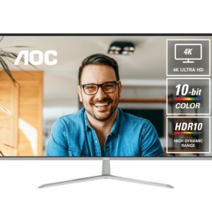 AOC-U32V11N-AOC 31.5" 4K Monitor – UHD 3840×2160 @60Hz