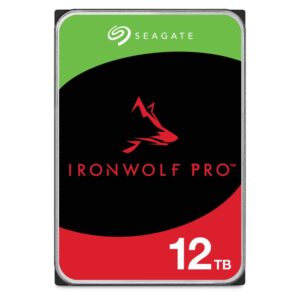 Seagate-ST12000NT001-Seagate 12TB 3.5" IronWolf PRO SATA 6Gb/s  7200RPM 256MB Cache HDD. 5 Years Warranty