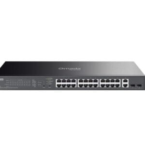TP-LINK-ES228GP-TP-Link ES228GP Omada 28-Port Gigabit Easy Managed Switch with 24-Port PoE+
