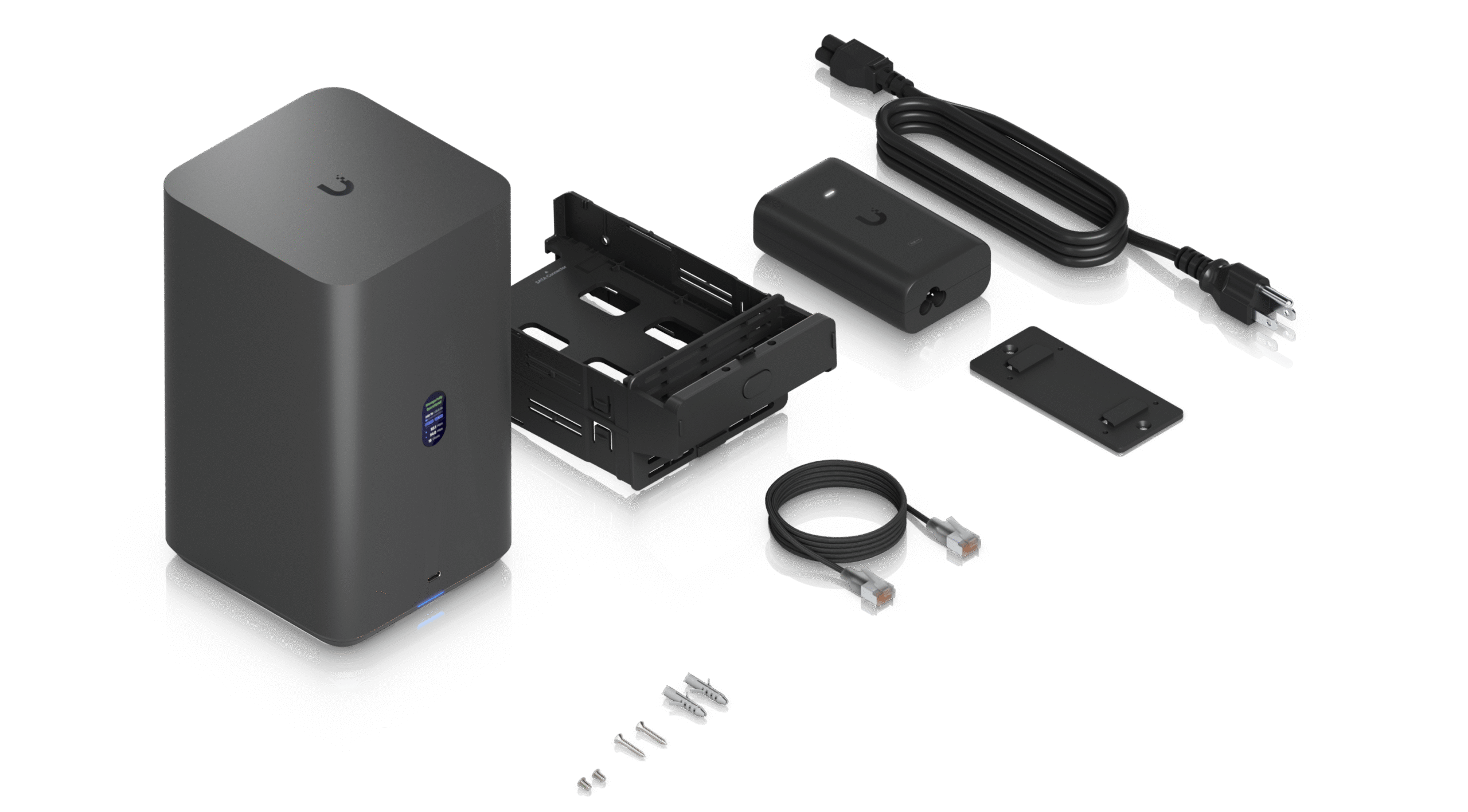 Ubiquiti | Ubiquiti UNAS 2, Black, UniFi Network Attached Storage (2)3.5