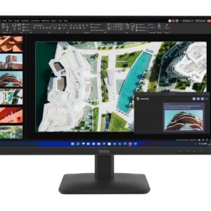 Lenovo-64BEKAR1AU-LENOVO ThinkVision S27-4E 27" FHD IPS Monitor 1920x1080 16:9 4ms 100Hz 300 cd/m² Anti-glare Tilt VGA HDMI VESA 3yr WTY Black