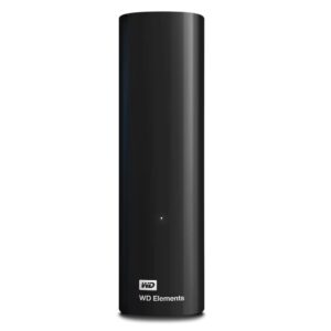 Western Digital-WDBBKG0220HBK-AESN-Western Digital WD Elements Desktop 22TB USB 3.0 3.5" External Hard Drive - Black Plug  Play Formatted NTFS for Windows 10/8.1/7