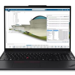 Lenovo-21RX000DAU-LENOVO ThinkPad P16s G4 16" WUXGA IR AMD R9-370 64GB DDR5 1TB SSD Radeon 890M GPU Windows 11 Pro NPU 50 TOPS 3yr PREM 1.8kg