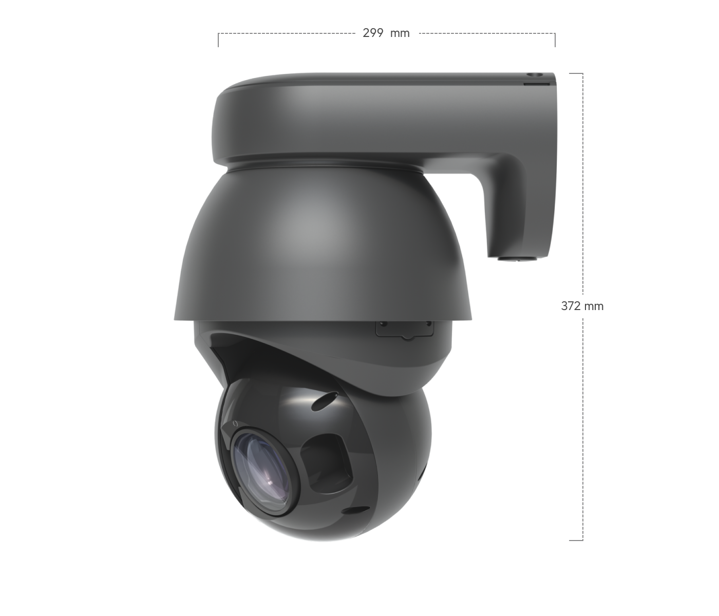 Ubiquiti | Ubiquiti AI PTZ Precision,Black,4K PTZ Camera,Enhanced AI Capabilities,31x optical Zoom,IR LED Night Vision,LiDAR Tech  *Require Deal Reg* | UVC-AI-PTZ-Precision-B - Image 2