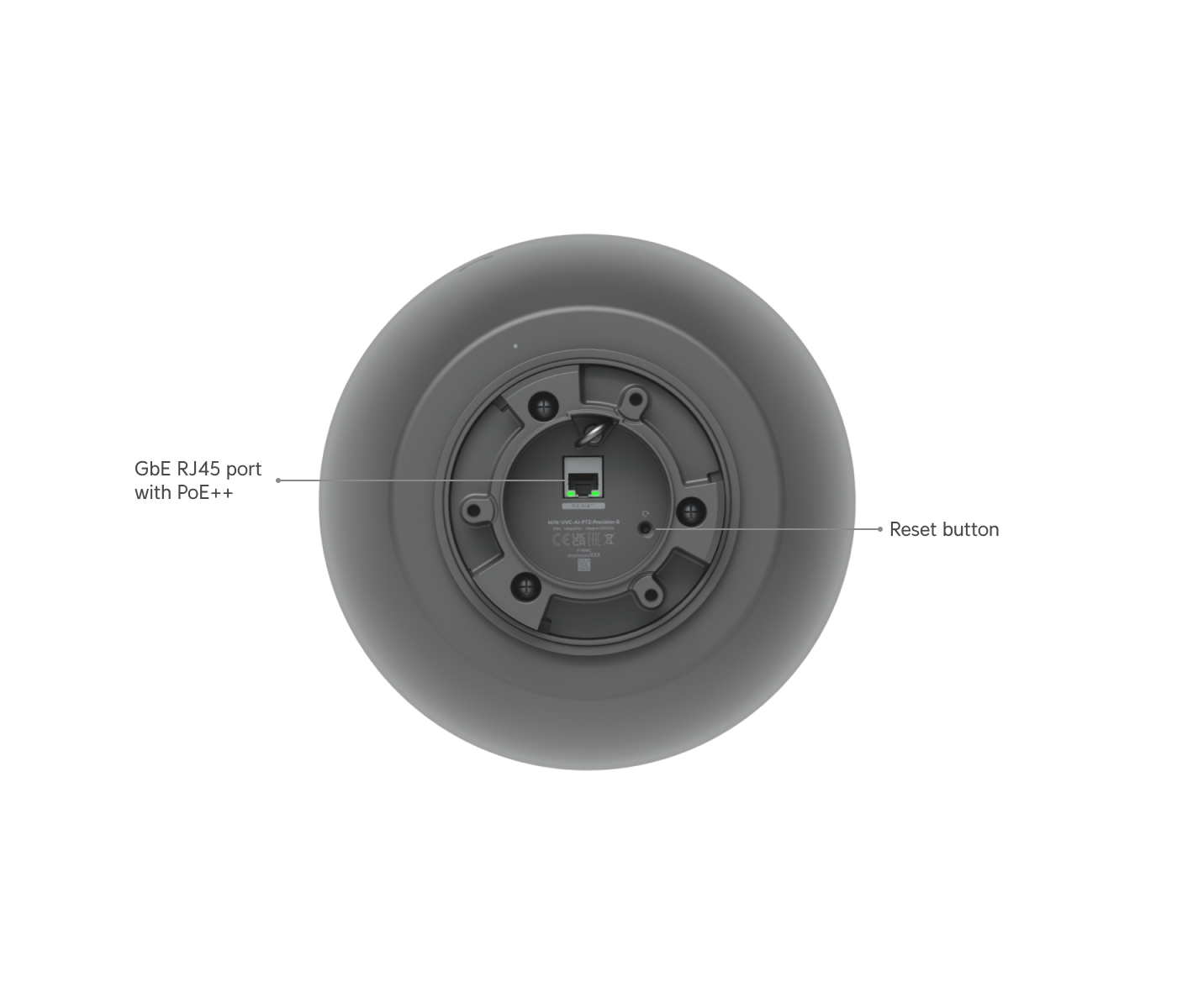 Ubiquiti | Ubiquiti AI PTZ Precision,Black,4K PTZ Camera,Enhanced AI Capabilities,31x optical Zoom,IR LED Night Vision,LiDAR Tech  *Require Deal Reg* | UVC-AI-PTZ-Precision-B - Image 3