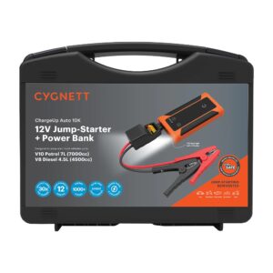 Cygnett-CY3577CHAUT-Cygnett ChargeUp Auto 10K mAh Jump-Starter  Power Pack-Orange(CY3577CHAUT)