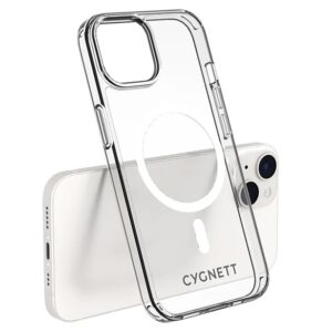 Cygnett-CY4173CPAEG-Cygnett AeroMag Apple iPhone 16e/ iPhone 14 / iPhone 13 Clear Protective Case - (CY4173CPAEG)