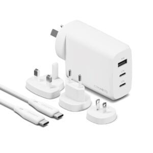 Cygnett-CY4771PDWCH-Cygnett Voyager 67W Multi-Port GaN Travel Wall Charger - White (CY4771PDWCH)