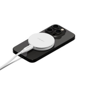 Cygnett-CY5062CCRGP-Cygnett ChargePuck Qi2 15W Fast Wireless Charger -White(CY5062CCRGP)