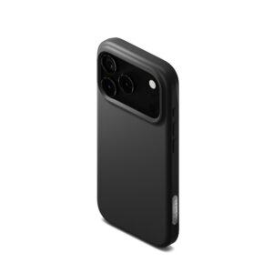 Cygnett-CY5558CPMAS-Cygnett MagSilk Apple iPhone 17 Pro (6.3") Magnetic Silicone Case - Black (CY5558CPMAS)