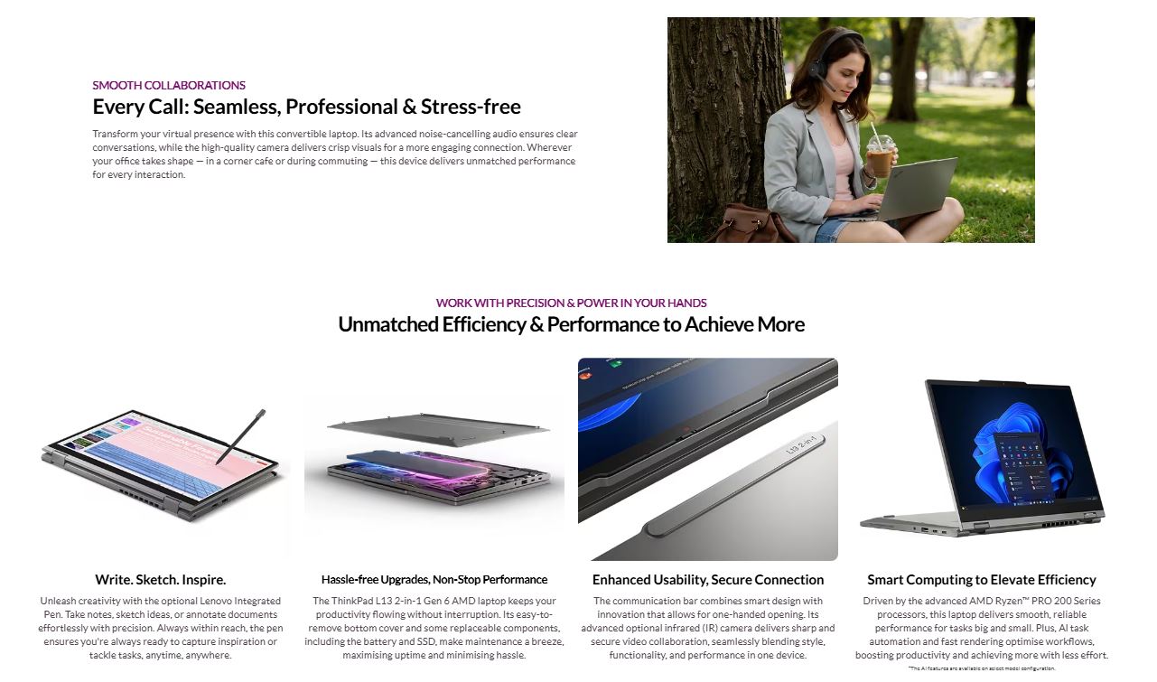 Lenovo | LENOVO ThinkPad L13 Yoga G6 13.3