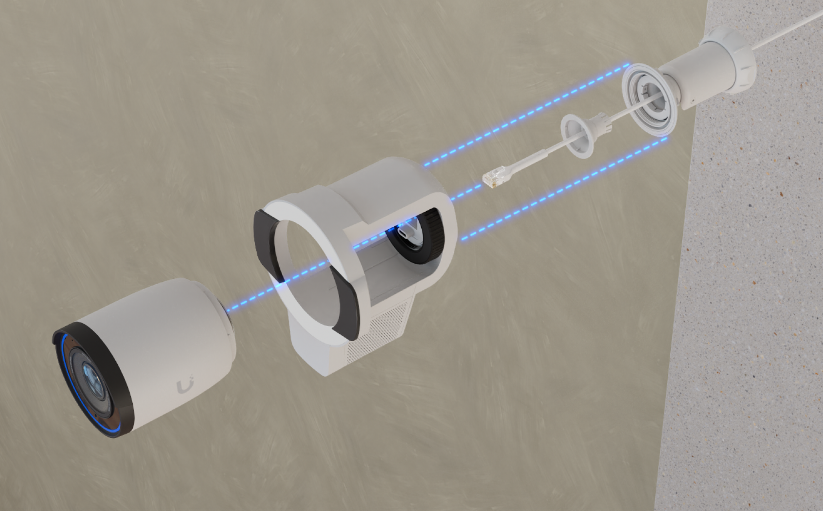 Ubiquiti | Ubiquiti Pro Bullet Enhancer, White, Long-Range IR LED, Floodlight, Radar Detection Accessory For G6 Pro Bullet And AI Pro. | UACC-Pro-Bullet-Enhancer-W - Image 3