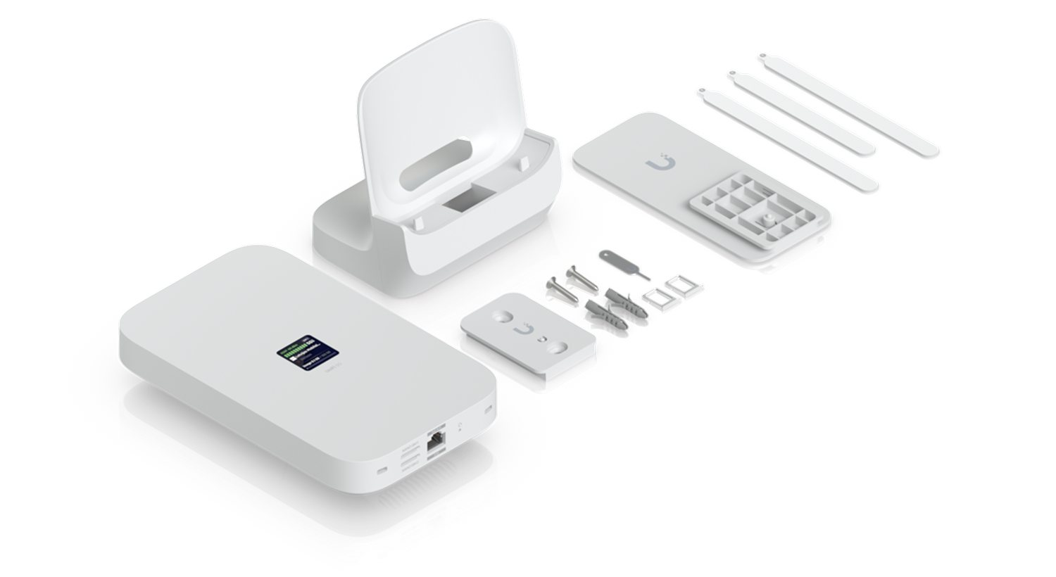 Ubiquiti | Ubiquiti UniFi 5G Max, A High-Performance 5G (3.4 GBps) Modem, Unifi Deployment. Adopt Through UniFi PoE Port, Delivers Automatic Setup, dual SIM/eSIM | U5G-Max - Image 2