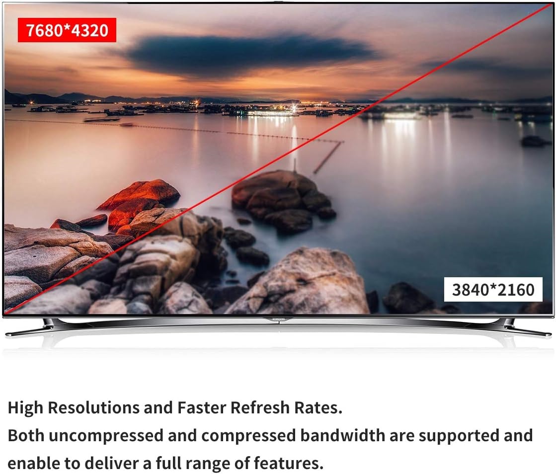 Astrotek | Astrotek 8K DP 1.4  to DP Male to Male Fiber Optic DisplayPort Cable Long Active Optical Cable(AOC) 8K@60Hz 30m High-speed 32.4Gbps HDR HDCP DSC 1yr | AT-DPAOC-MM-30 - Image 6