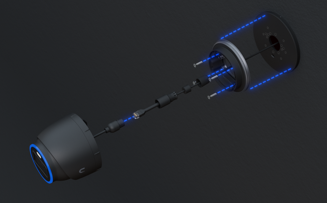 Ubiquiti | Ubiquiti Gang Box Mounting Plate, Black, Mounting Plate Designed, Interface UniFi Protect Cam, Multiple Types, Gang Boxes, Junction Boxes. | UACC-GB-Plate-B - Image 3