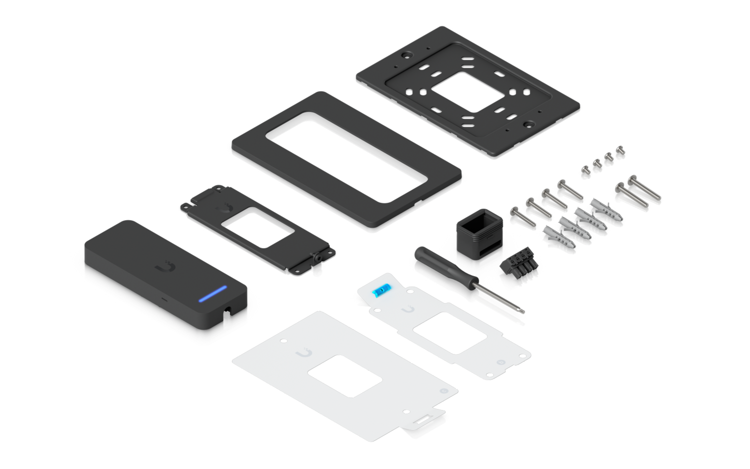 Ubiquiti | Ubiquiti Retrofit Reader,Black,Indoor/Outdoor OSDP Reader, NFC Card, Touch Pass,For UniFi Retrofit Hub Using Existing Cabling *Avail for Deal Reg* | UA-Retrofit-Reader-B - Image 3