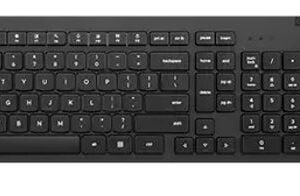 Lenovo-4X31N50708-Lenovo Essential Wireless Combo Keyboard  Mouse Gen2 Low Profile Adjustable Tilt Leg Spill Resistant 1600DPI 3 buttons Optical Sensor 18mths Battery