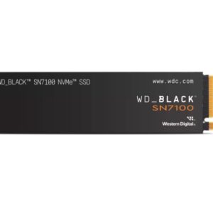 Western Digital-WDS100T4X0E-00CJA0-Western Digital WD BLACK SN7100 NVMe  - 1TB SSD - 7250MB/s 6900MB/s R/W  1000K/1400K IOPS  M.2 2280 PCIe4.0 5yrs ~WDS100T4X0E-00CJA0