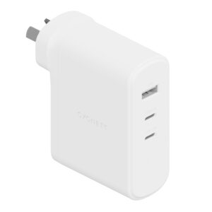 Cygnett-CY4373PDWCH-Cygnett PowerMaxx 100W Multiport GaN Wall Charger - White(CY4373PDWCH)
