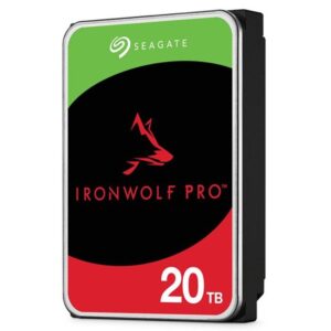 Seagate-ST20000NT001-Seagate 20TB 3.5" IronWolf PRO NAS SATA 6Gb/s 7200RPM 256MB Cache HDD. 5 Years Warranty
